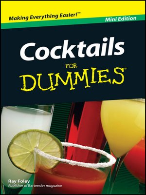 cover image of Cocktails For Dummies